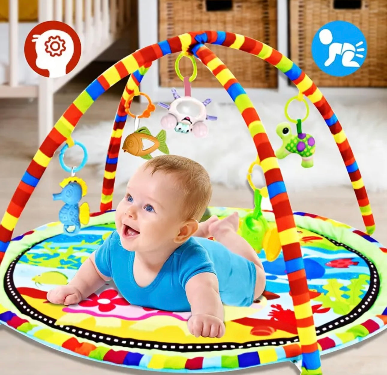Kids Activity Gym Play Mat