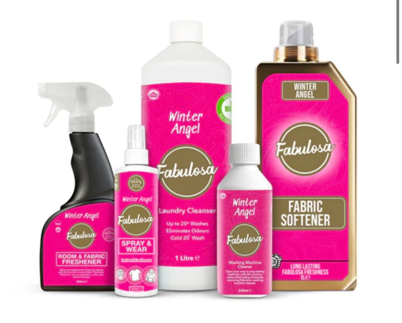 Fabulosa Winter Angel Laundry Bundle 5 piece