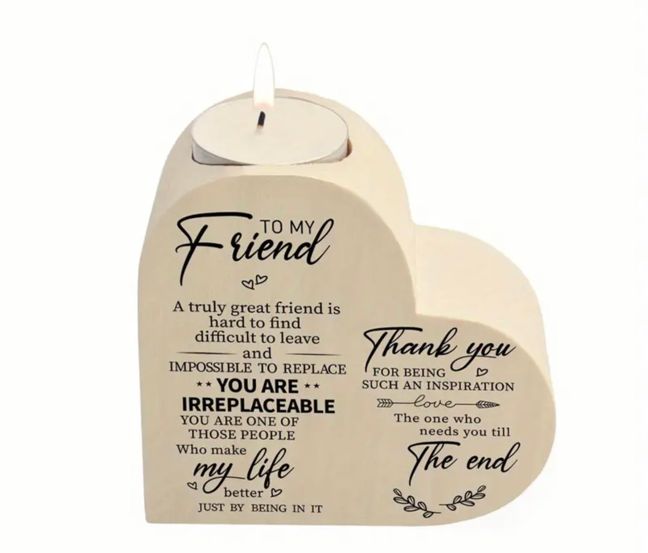 Friendship Candle Holder