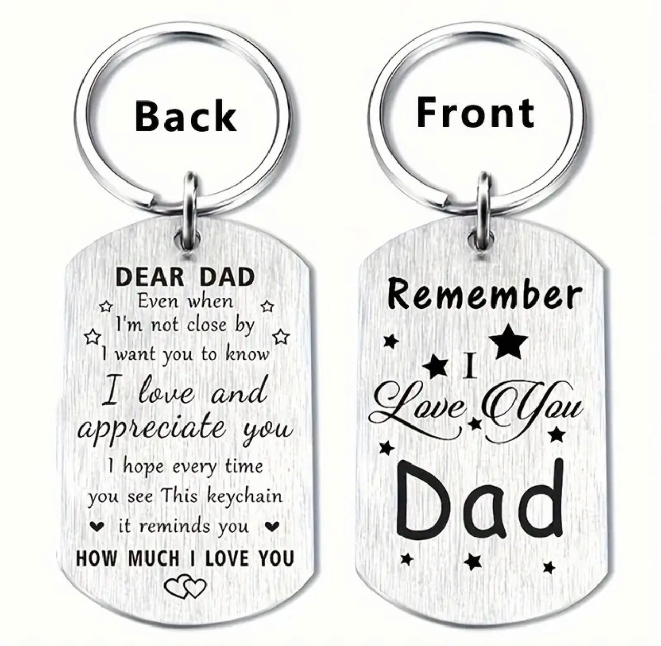 Dad keyring