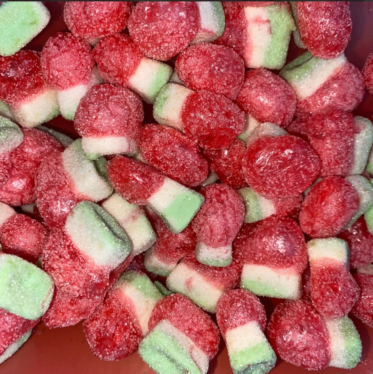 Mini Watermelon Slices - Freeze Dried Sweets