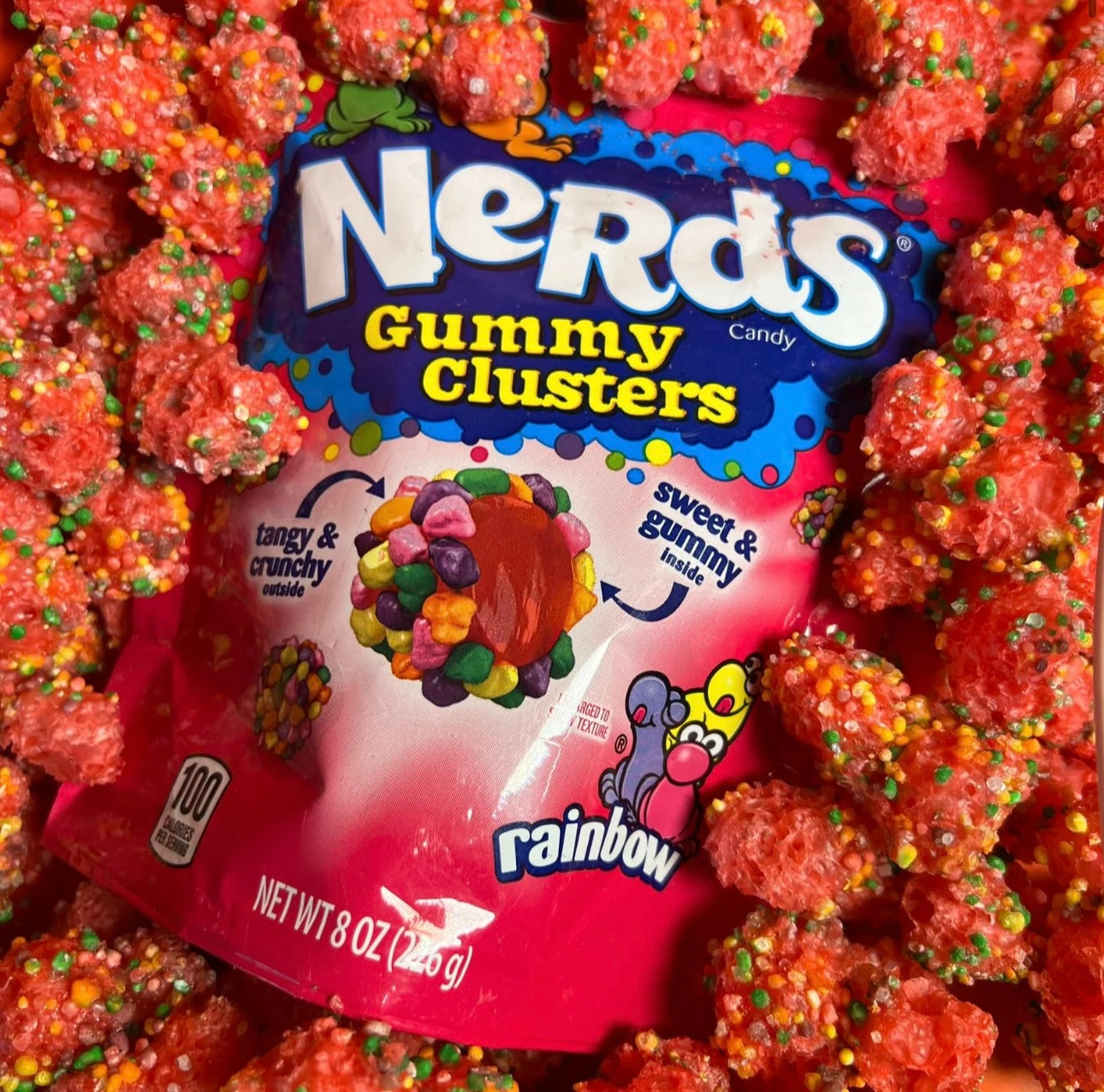 Rainbow Gummy Clusters - Freeze Dried Sweets | Gluten-Free