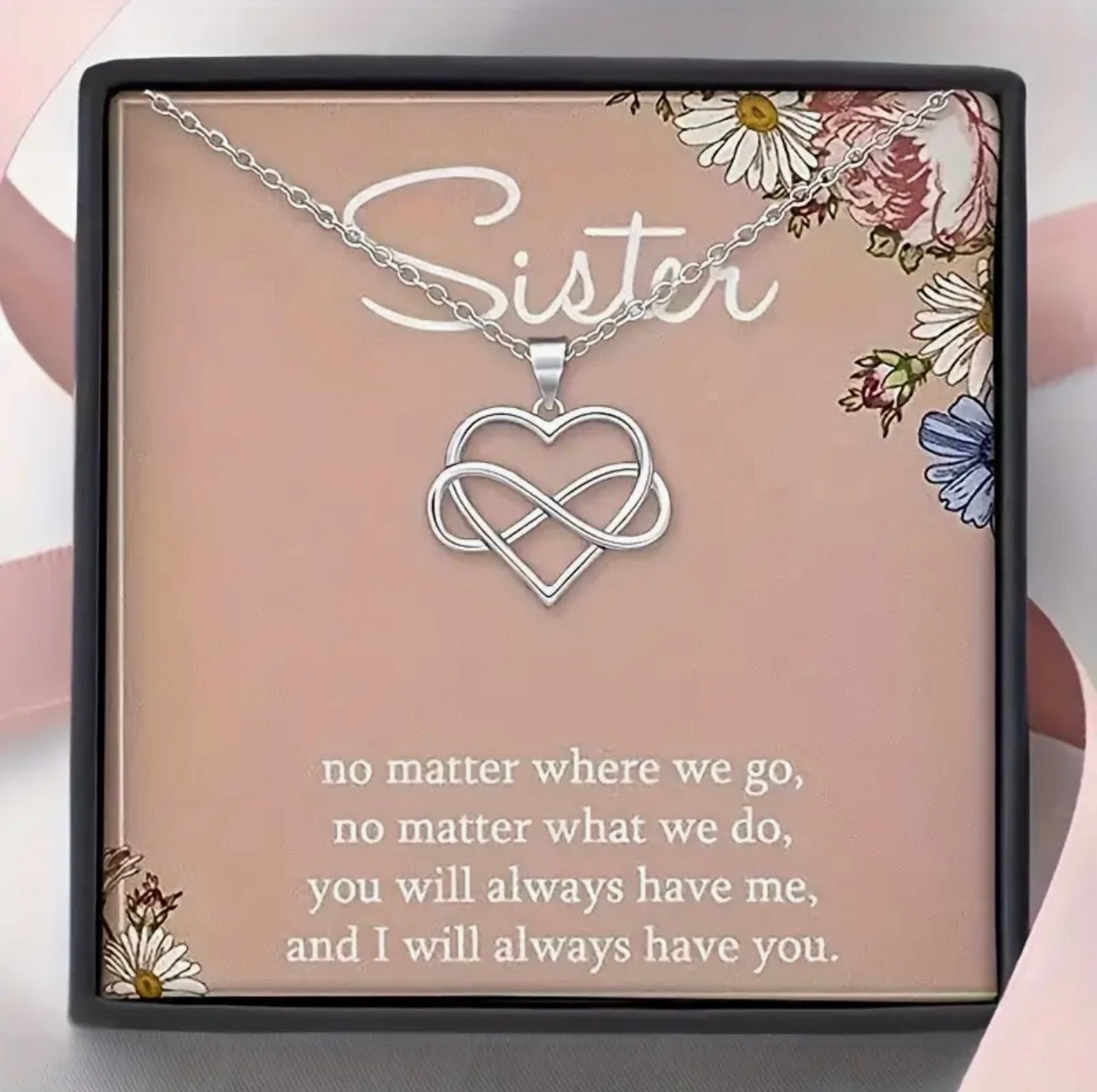 Sister necklace