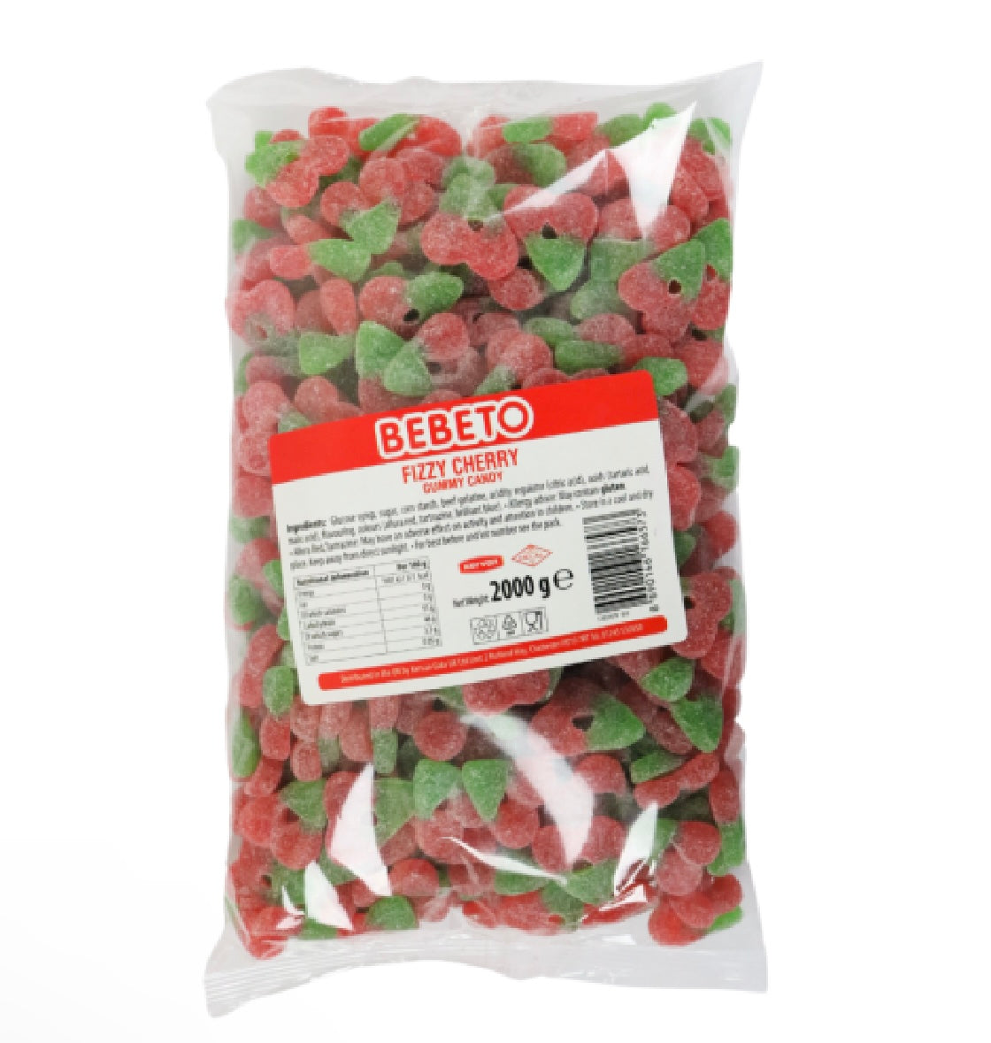 Bebeto Fizzy Cherry 2Kg