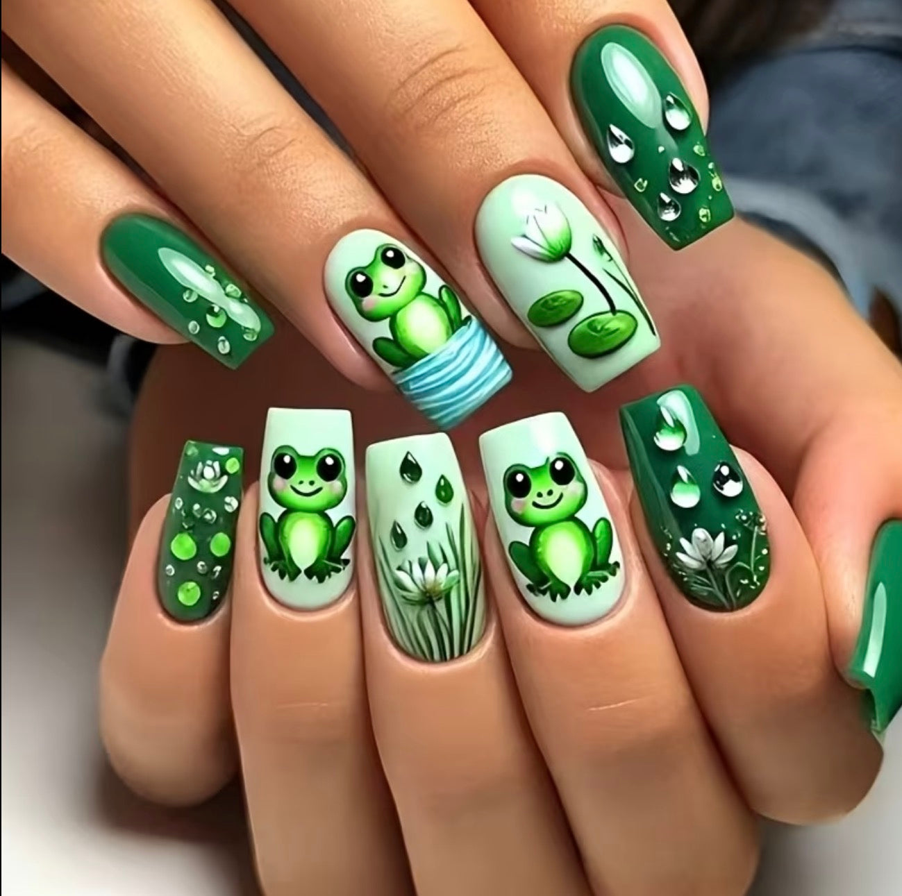 24 press on nails