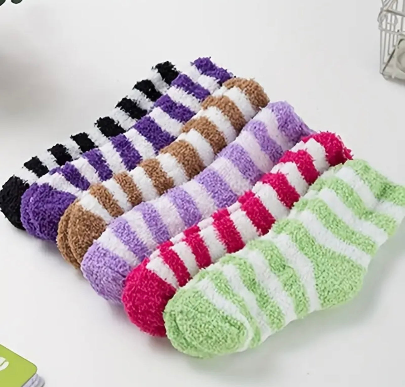 Fluffy 5Pc Socks