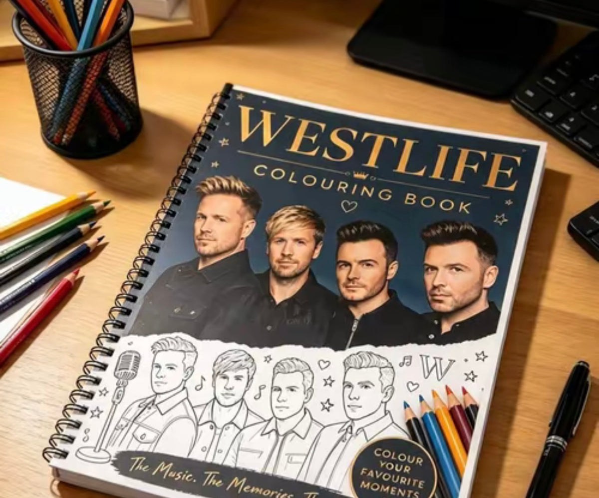 West Life Colouring Books
