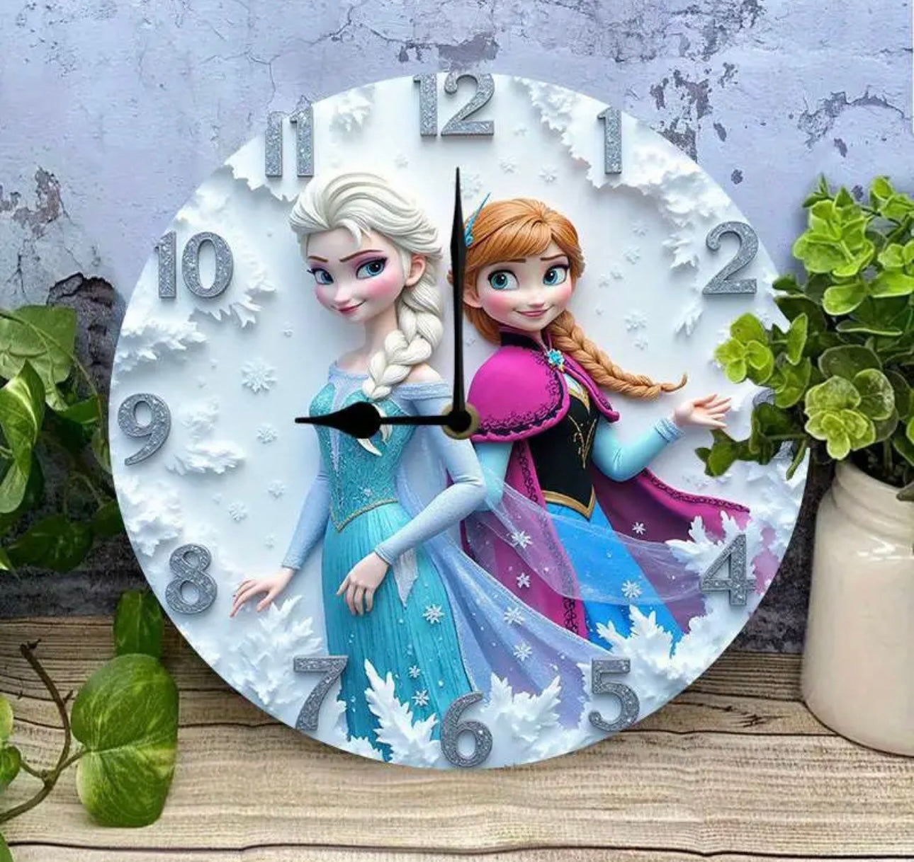 Frozen Wall Clock