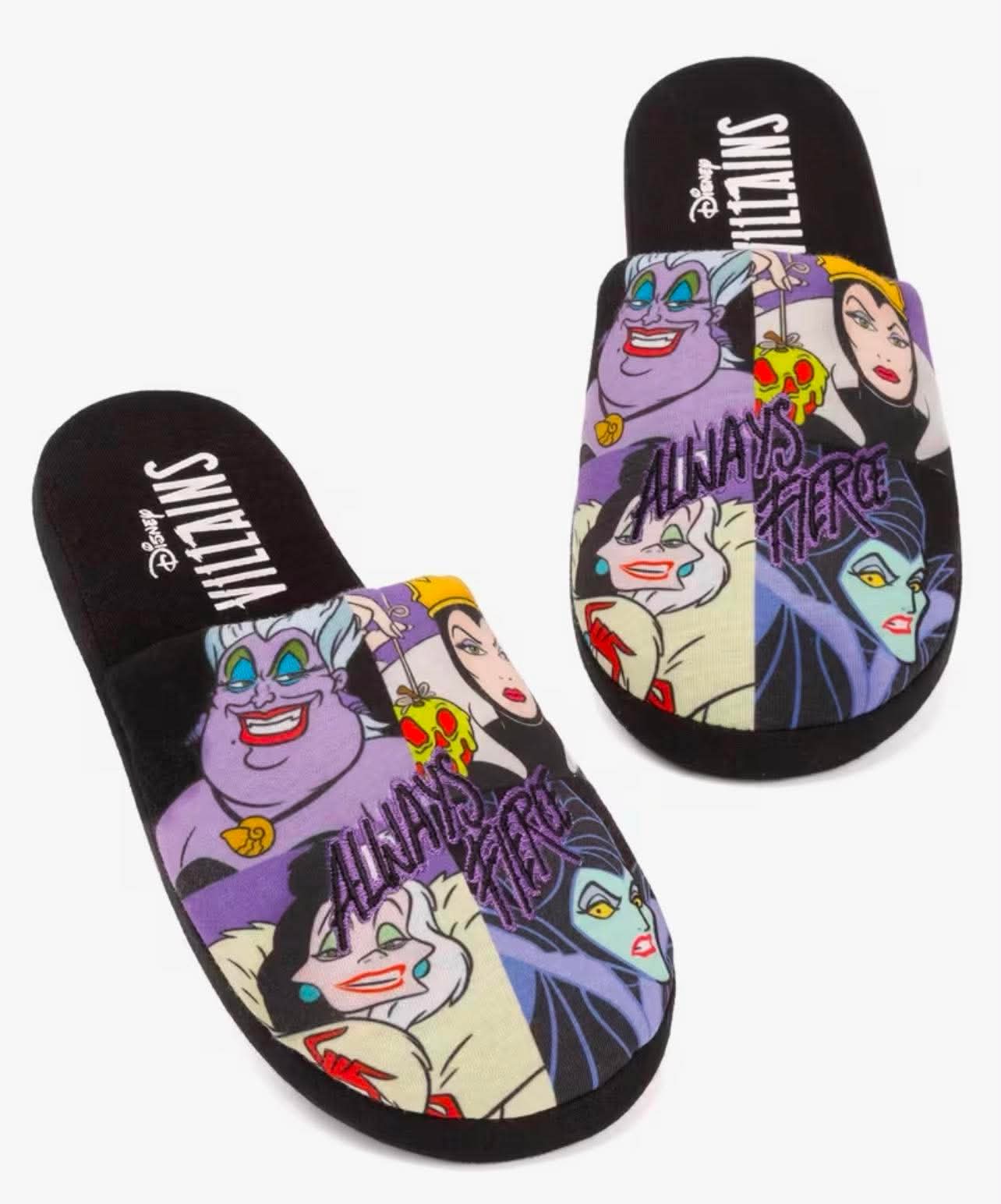 Disney Villains Slippers