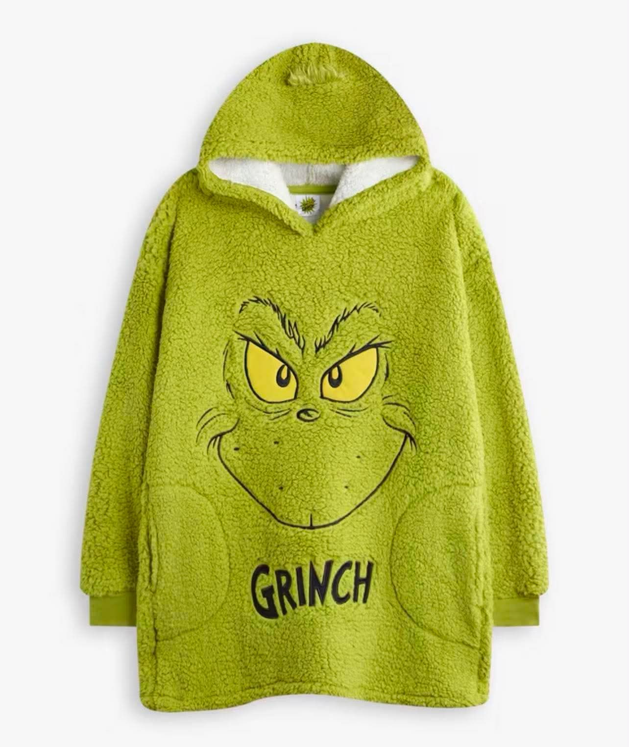 The Grinch Kids Hoodie Blanket