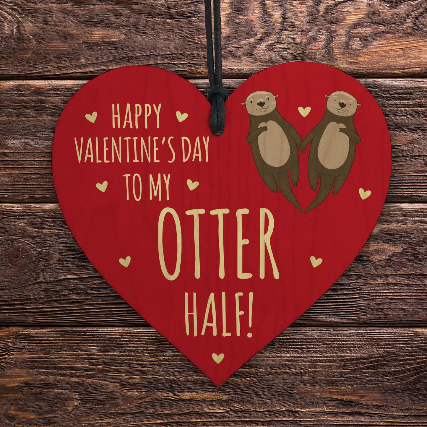 Otter Half Valentines Gift