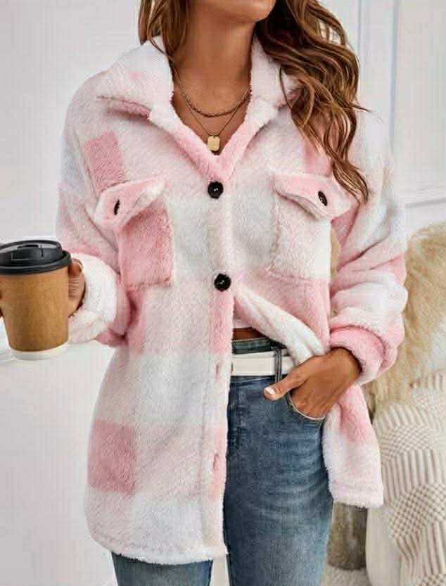 Plaid Plush Jacket