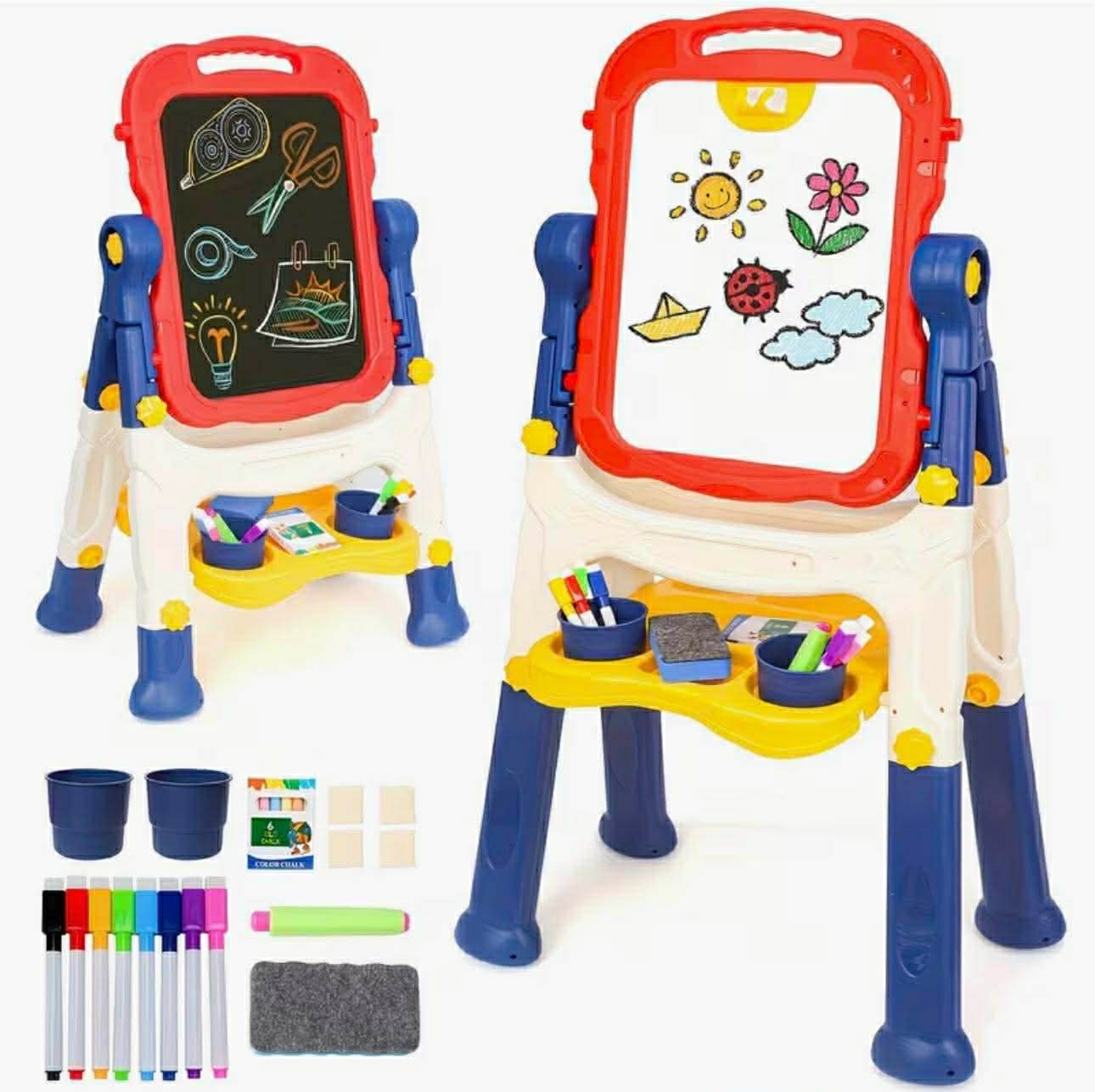 Kids Art Easel All-in-One Drawing Board