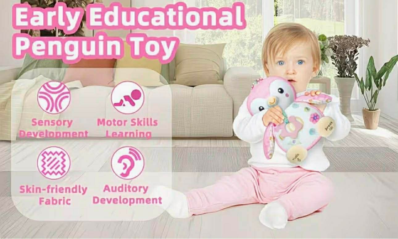 Penguin Baby Toy 0-6-12 Months