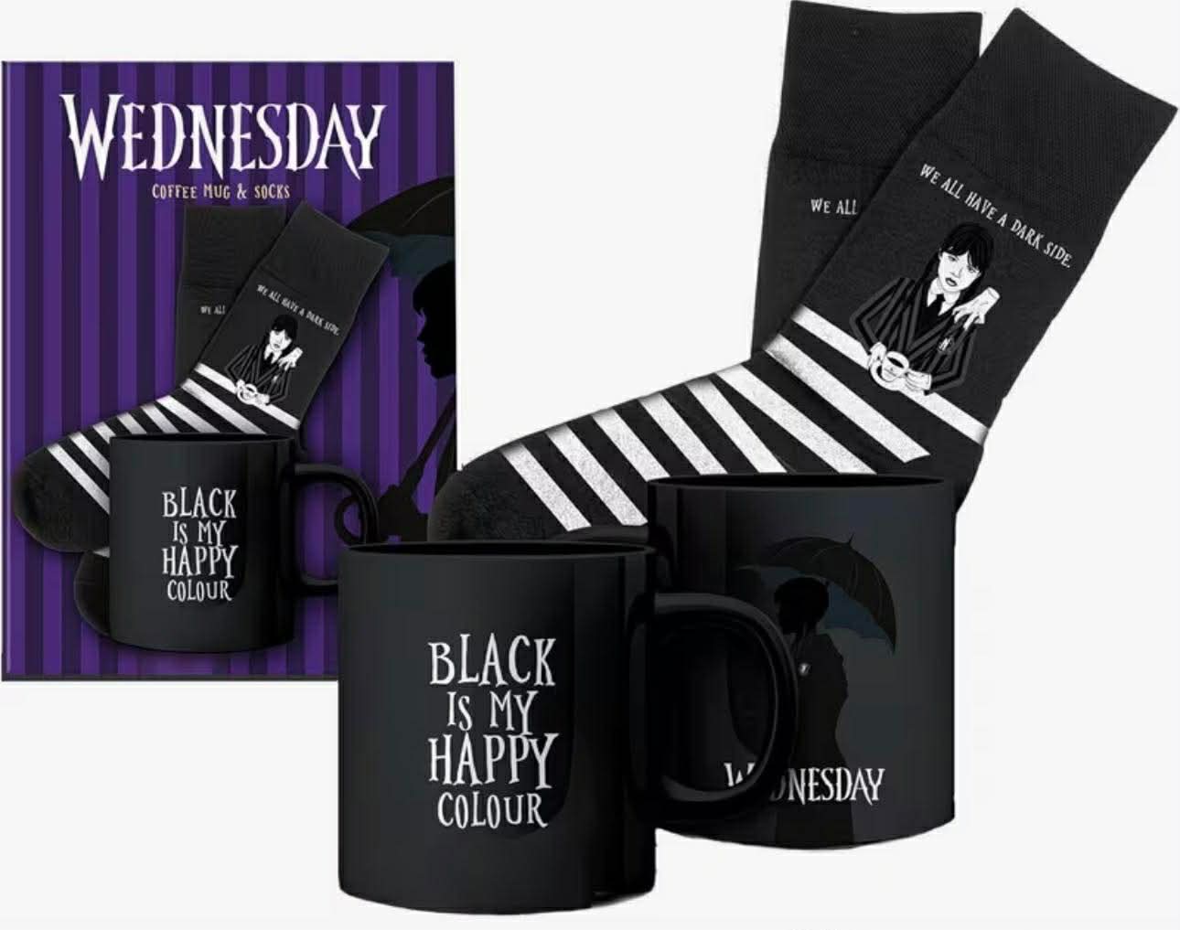 Wednesday Mug & Socks Gift Box
