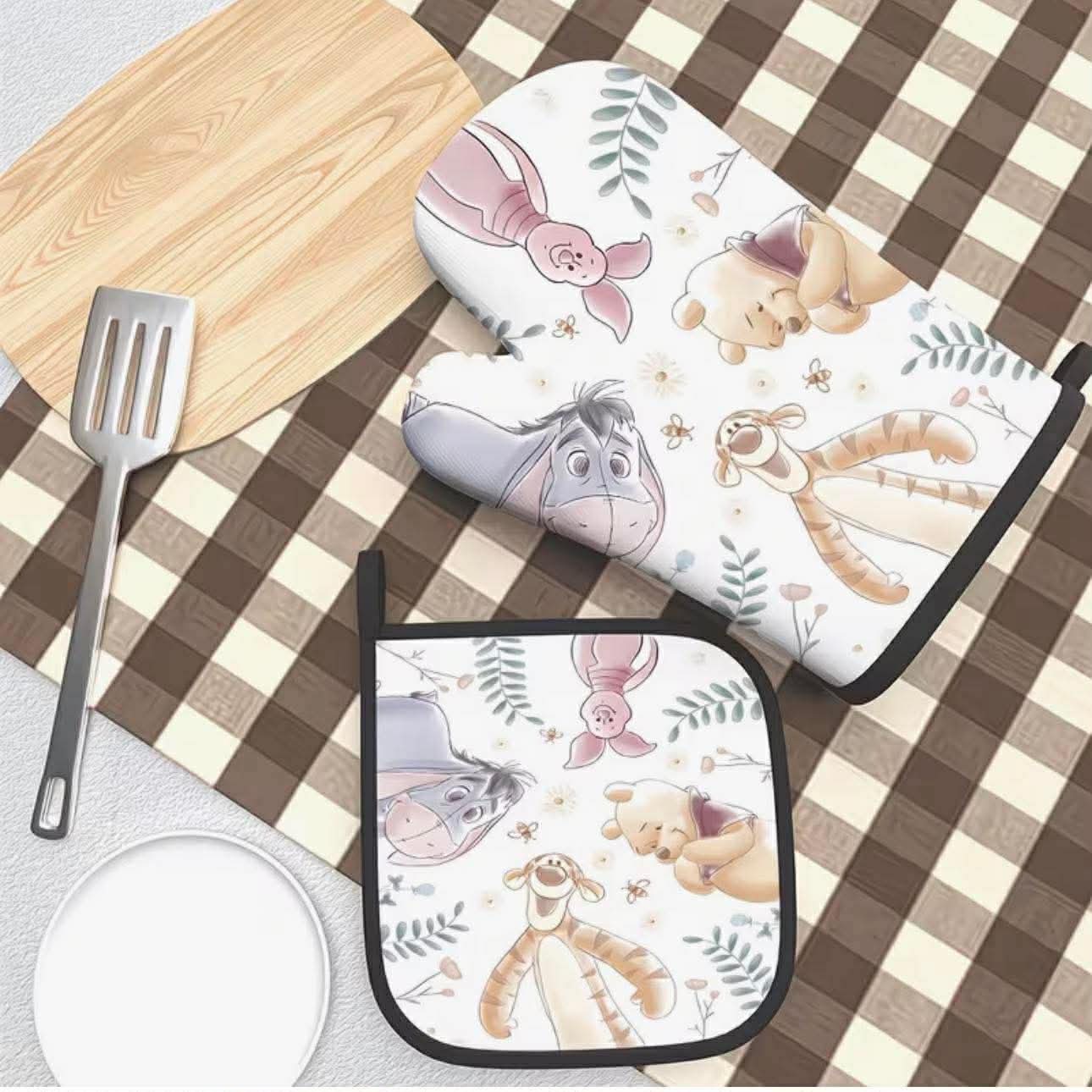 Winnie The Pooh Oven Gloves