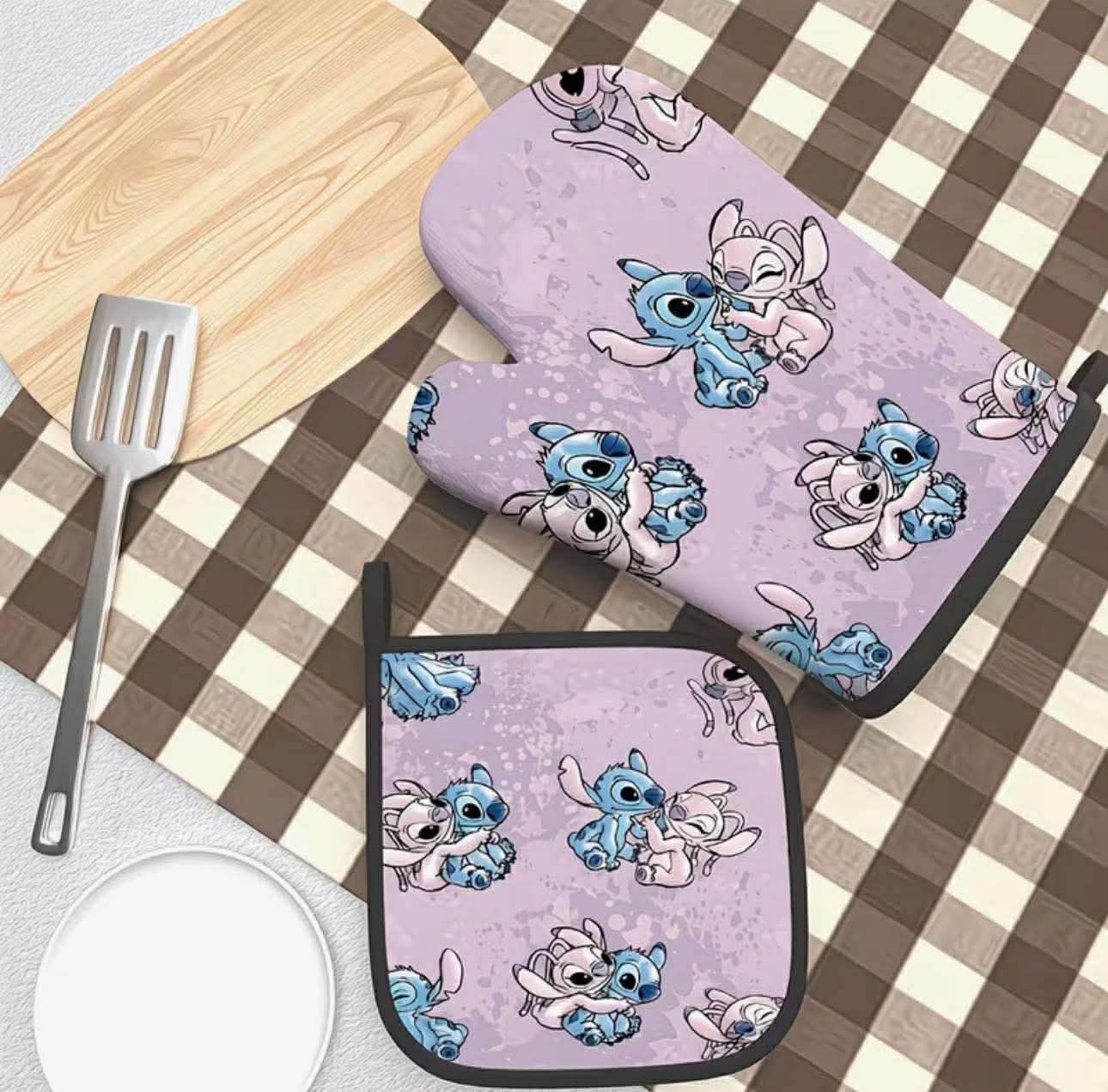 Angel & Stitch Oven Set