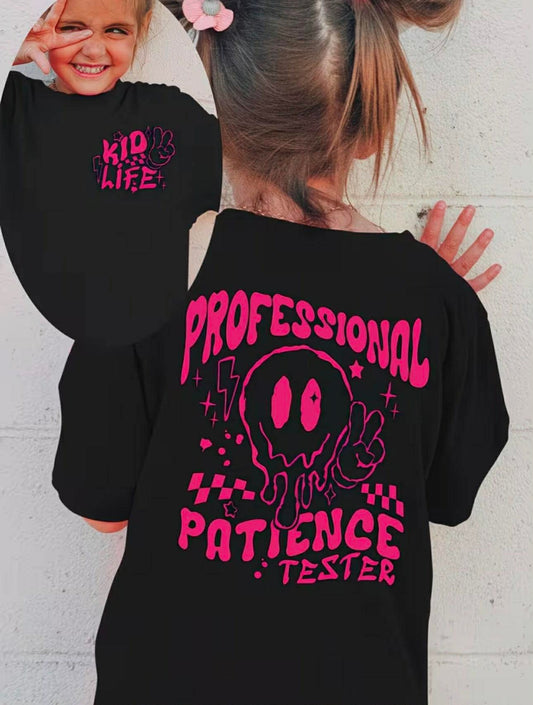 Girls Professional Patience Tester T-Shirt