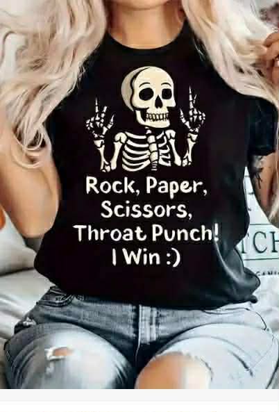 Plus Size Throat Punch I Win T-Shirt