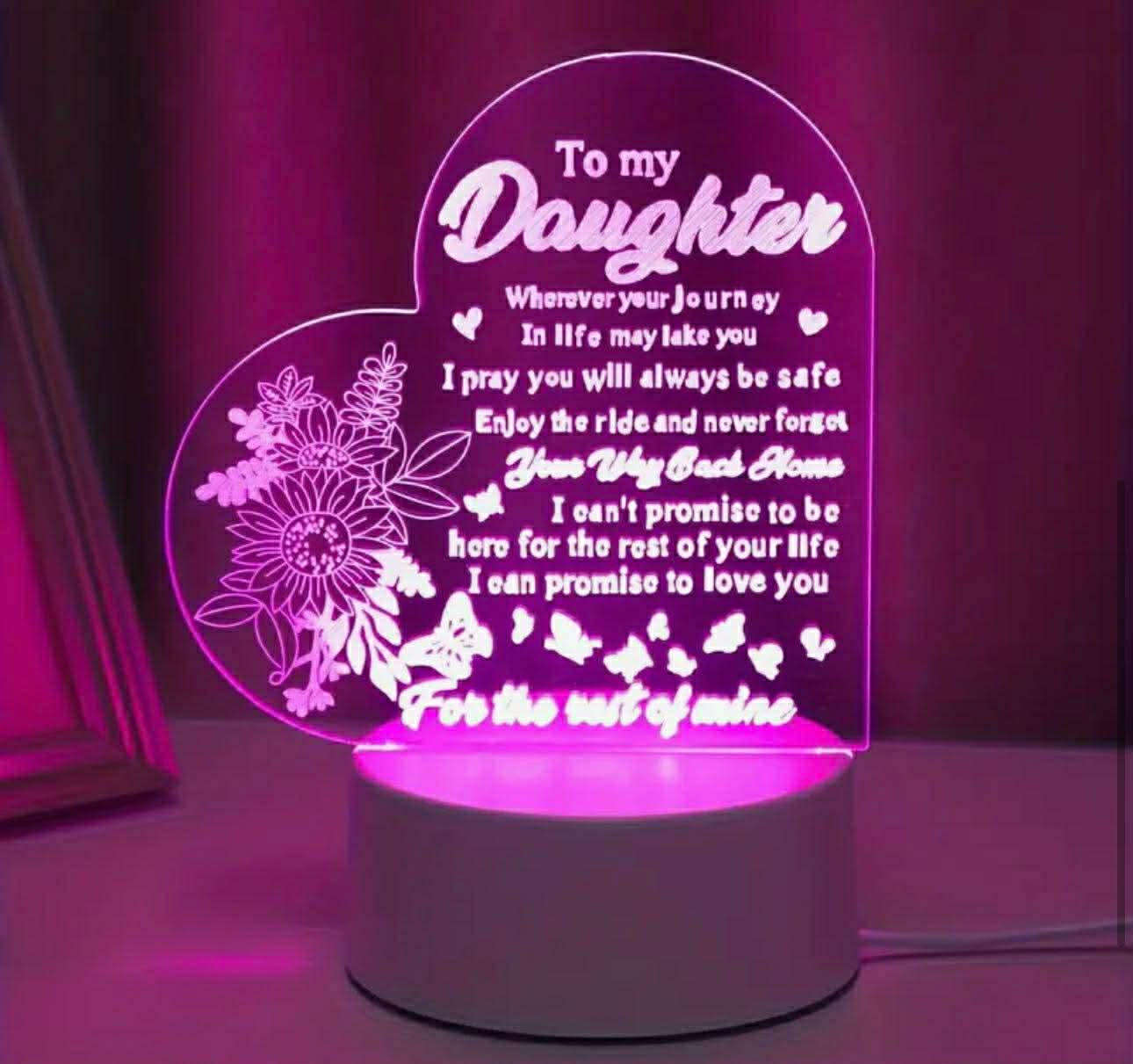 DAUGHTER 3D NIGHT LIGHT