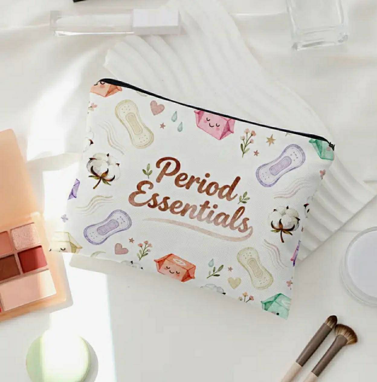 "Period Essentials" Lined Storage Bag