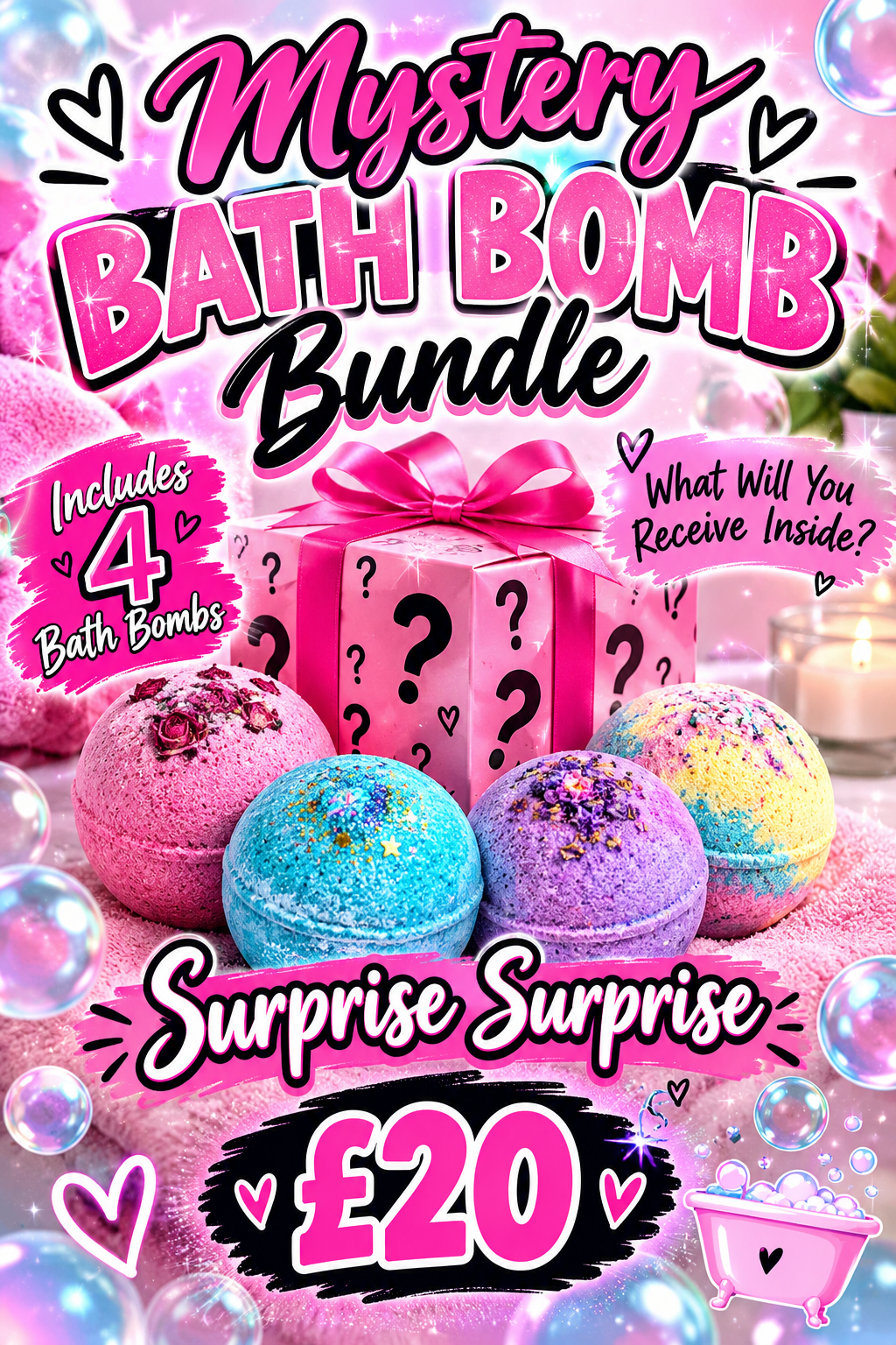 Mystery Bath Bomb Bundle