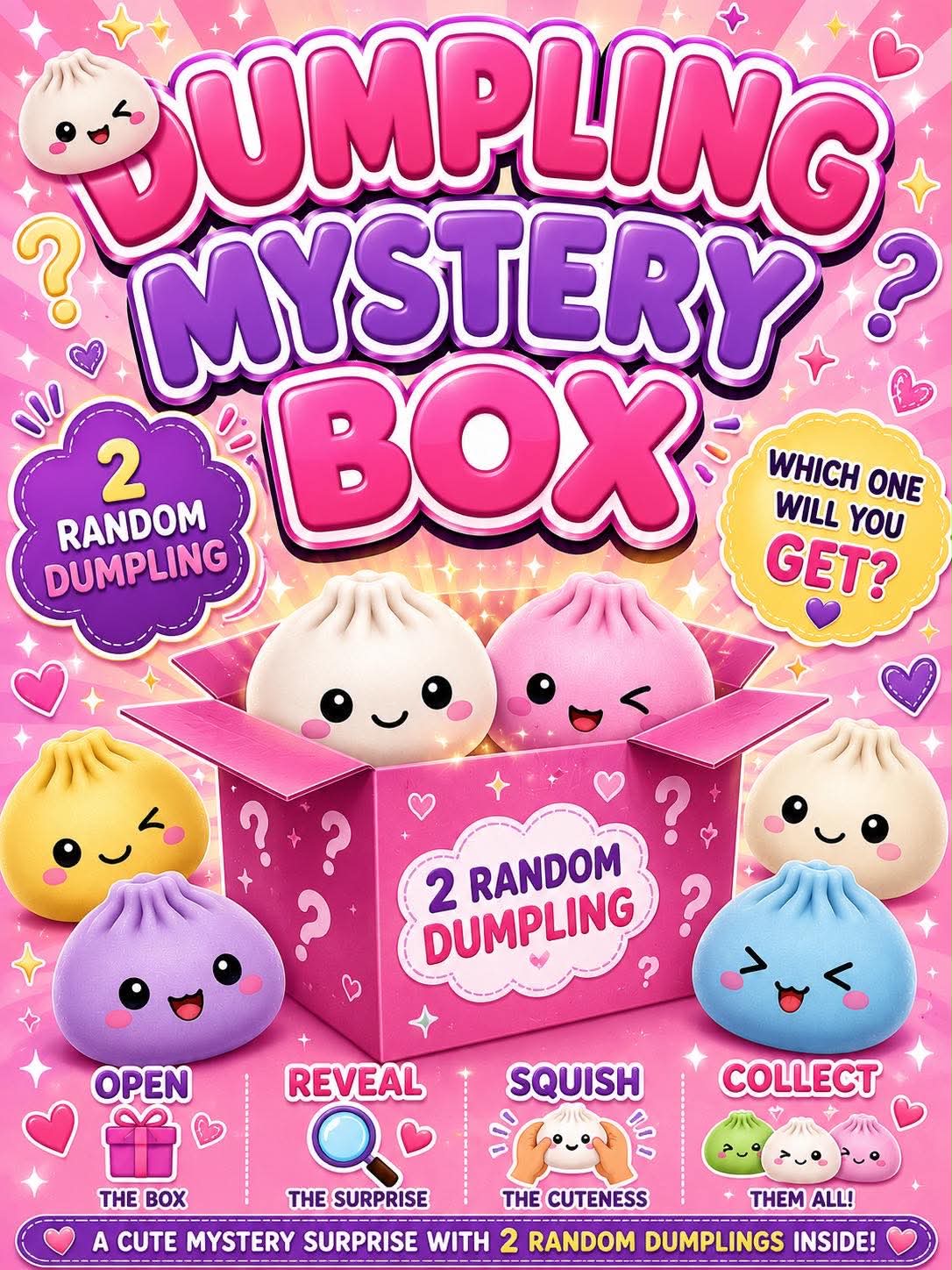 Mystery dumpling box