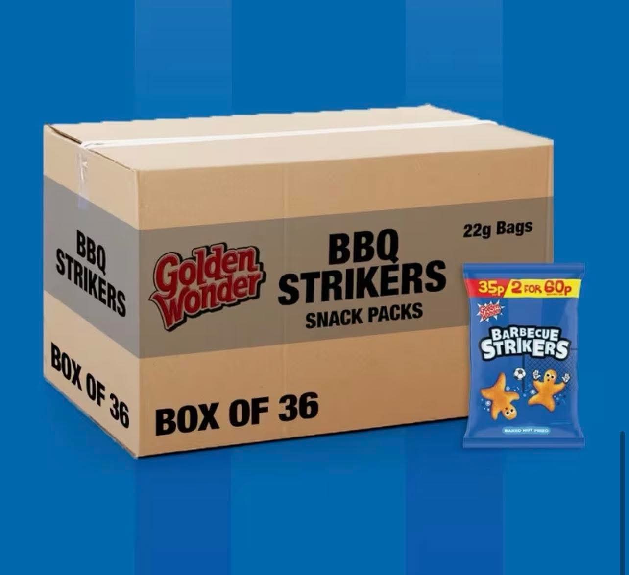 Barbecue Strikers 22g (36 Packs)