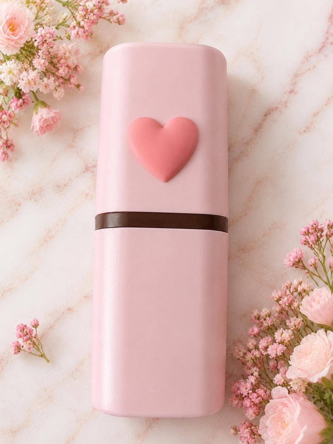 Pink Love Travel Wash Storage Tube