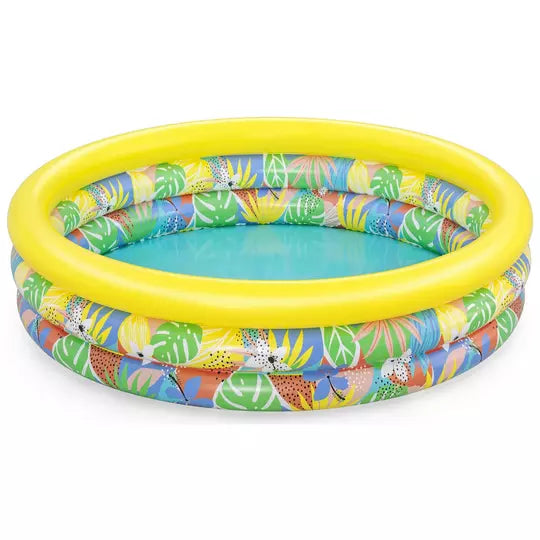 Bestway 6ft Floral Paradise Paddling Pool