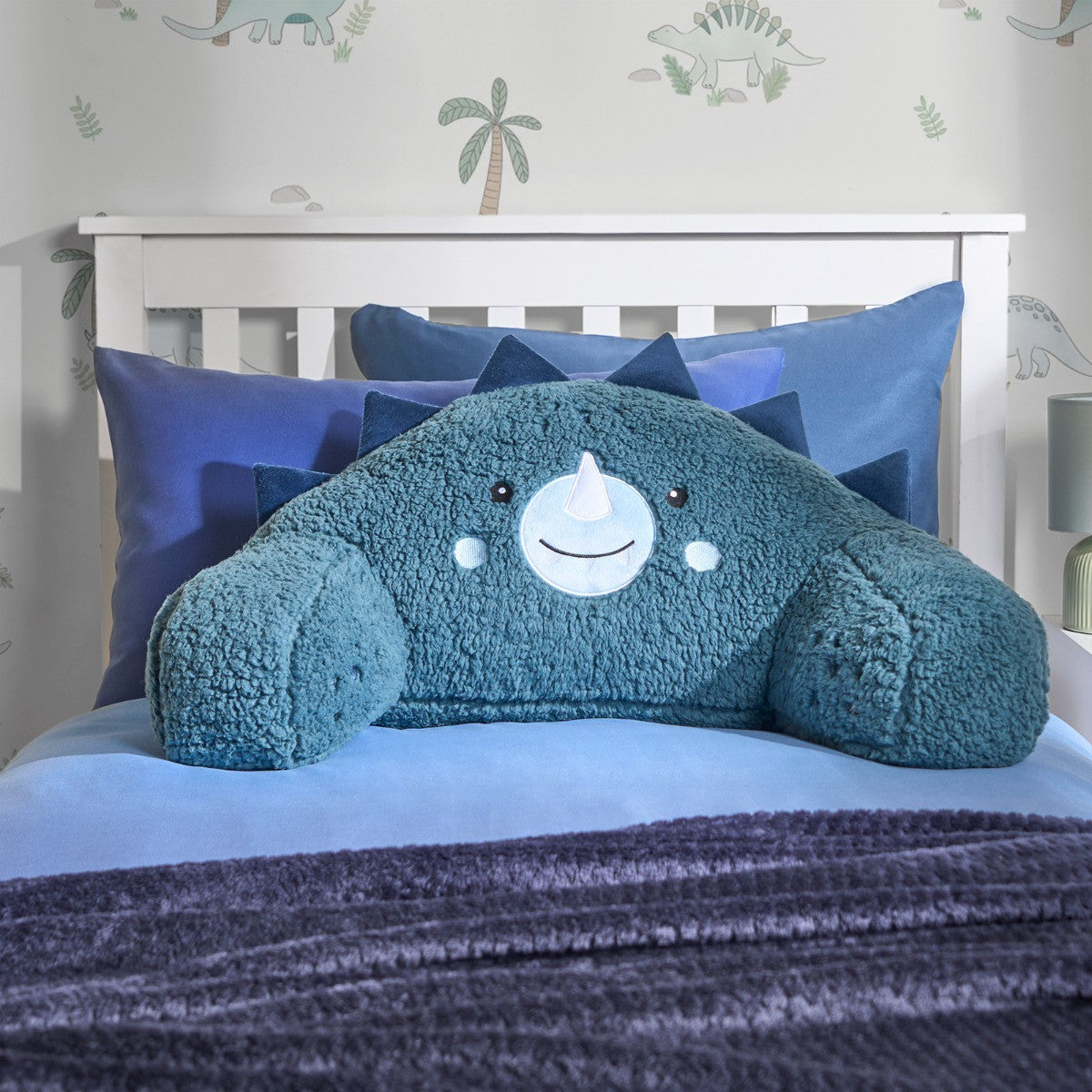 Kids Dinosaur Character Cuddle Cushion - Pre-Order Due In May