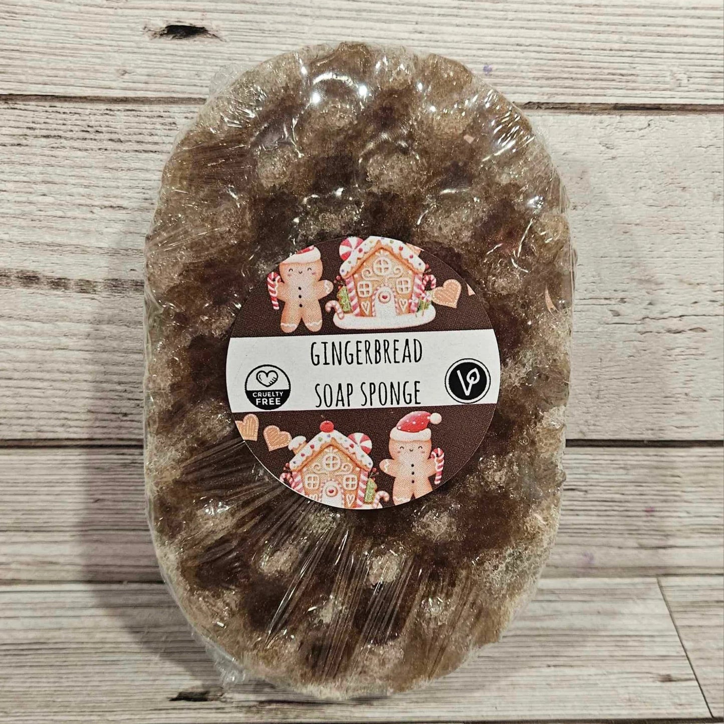 Gingerbread Soap Sponge