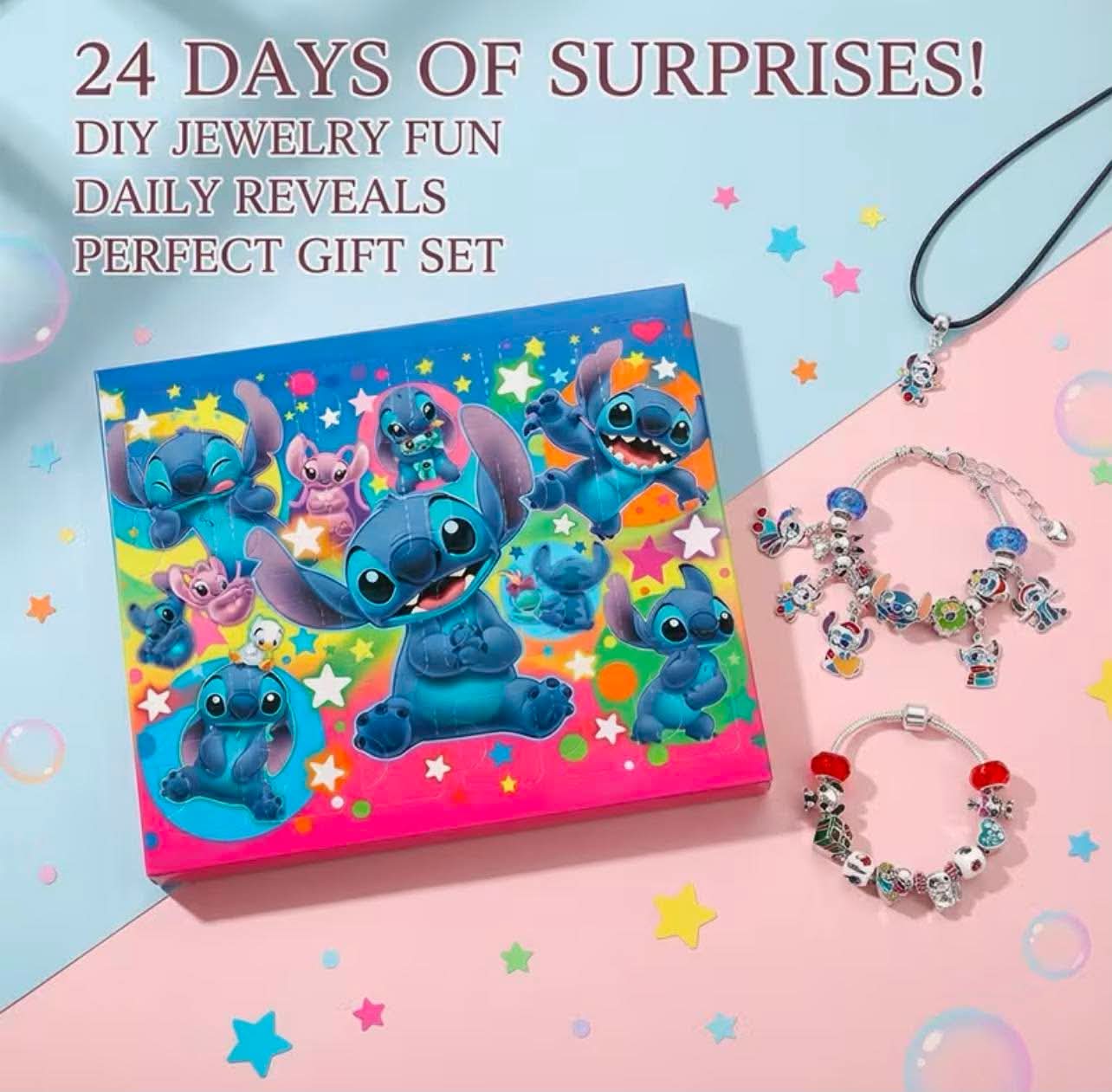 24pcs Disney Stitch Advent Calendar