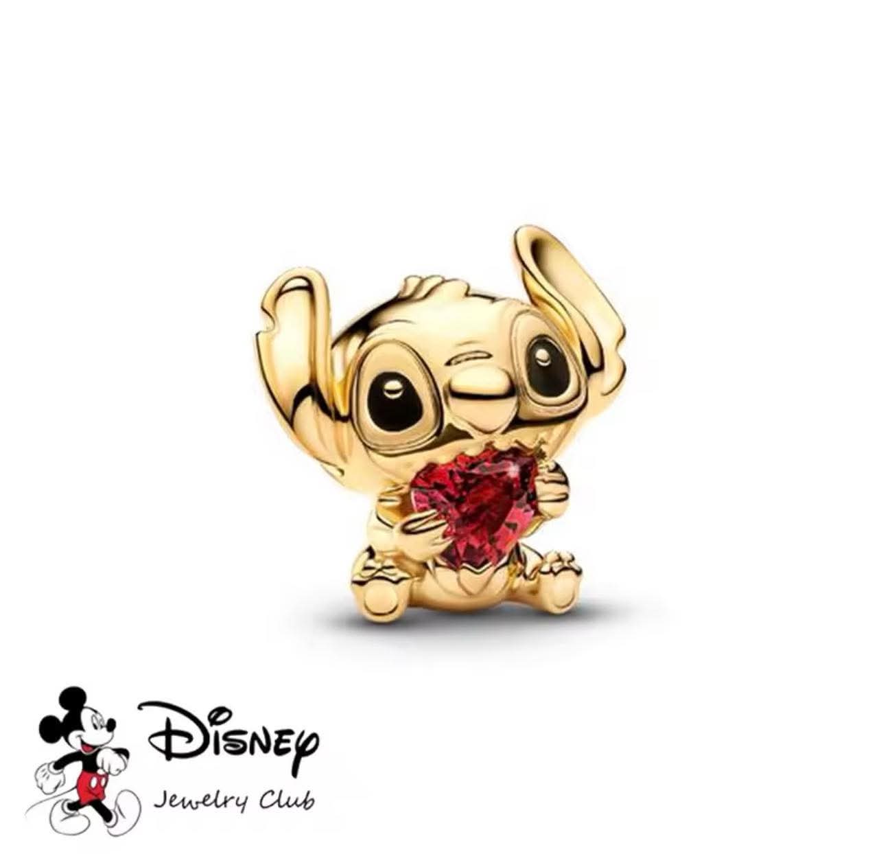 Gold Stitch Charm