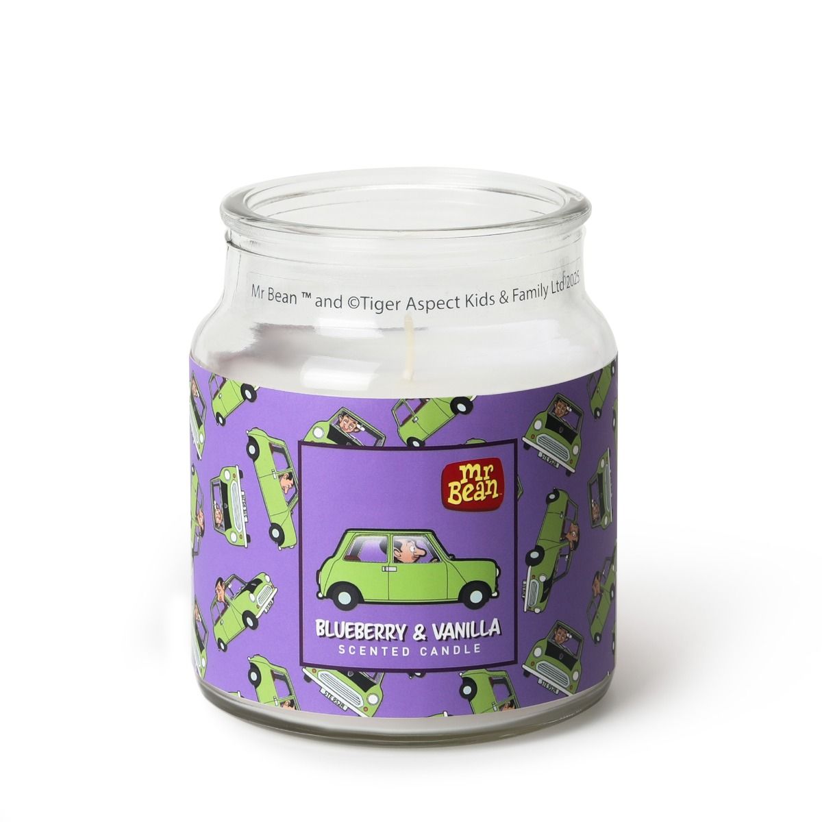 Mr Bean Blueberry & Vanilla Scented Candle 140g