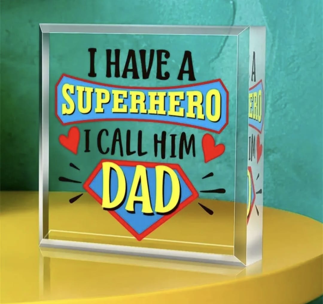 I Call Him Dad Puzzle Plaque