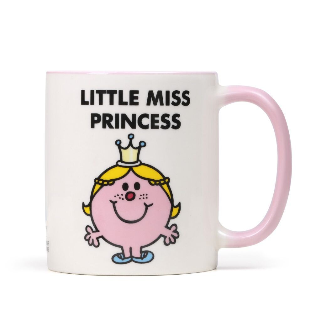Mr Men & Little Miss Character Mug Candle – Little Miss Princess – Strawberries & Cream – Vanilla
