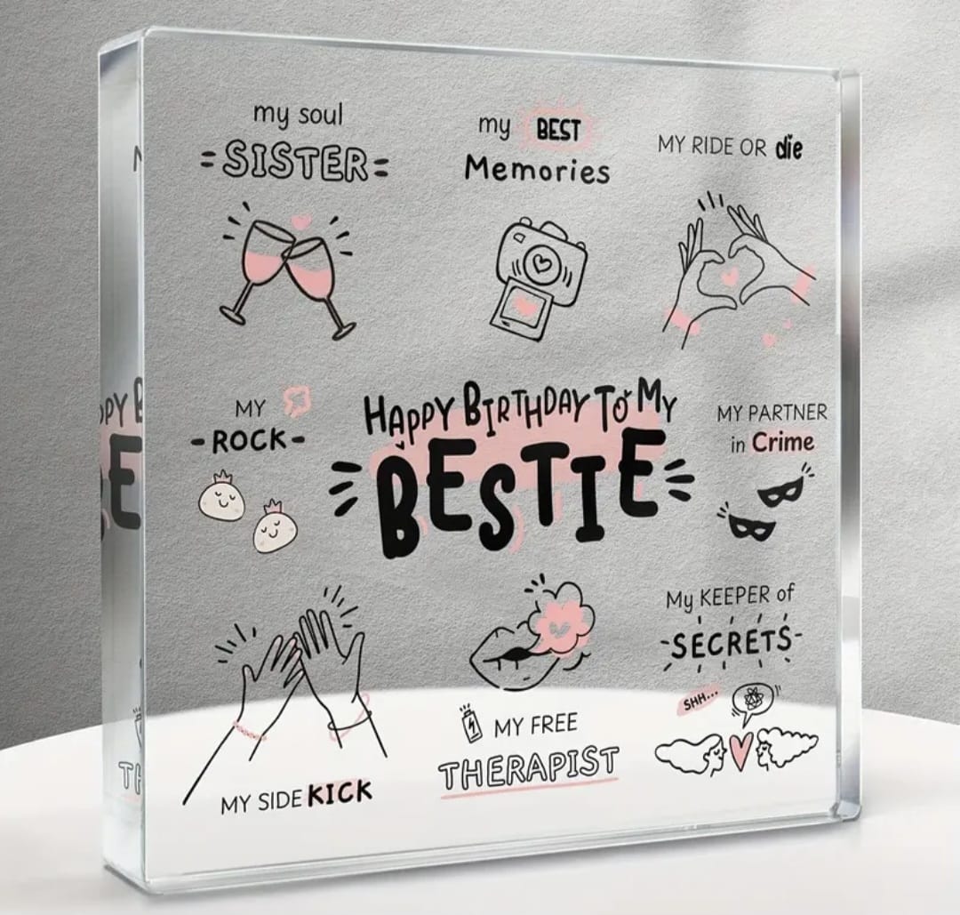 Bestie Plaque