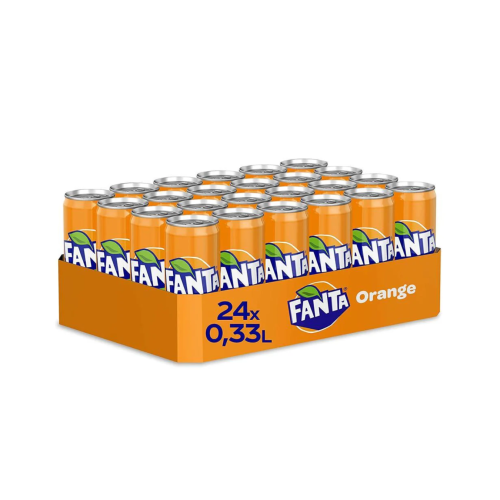 Fanta Orange Slimline Cans 24x330ml