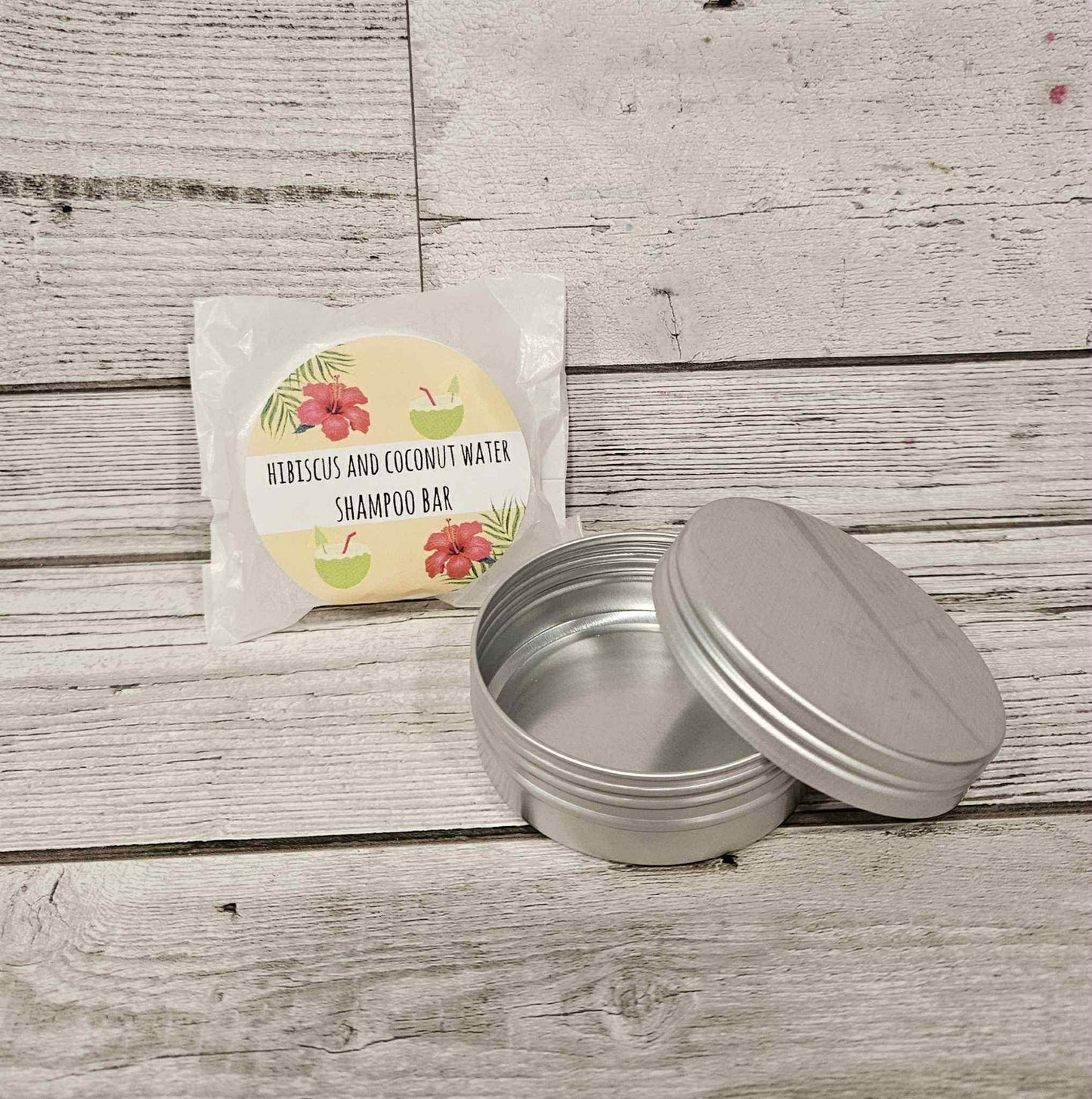 Hibiscus and Coconut Water Shampoo Bar