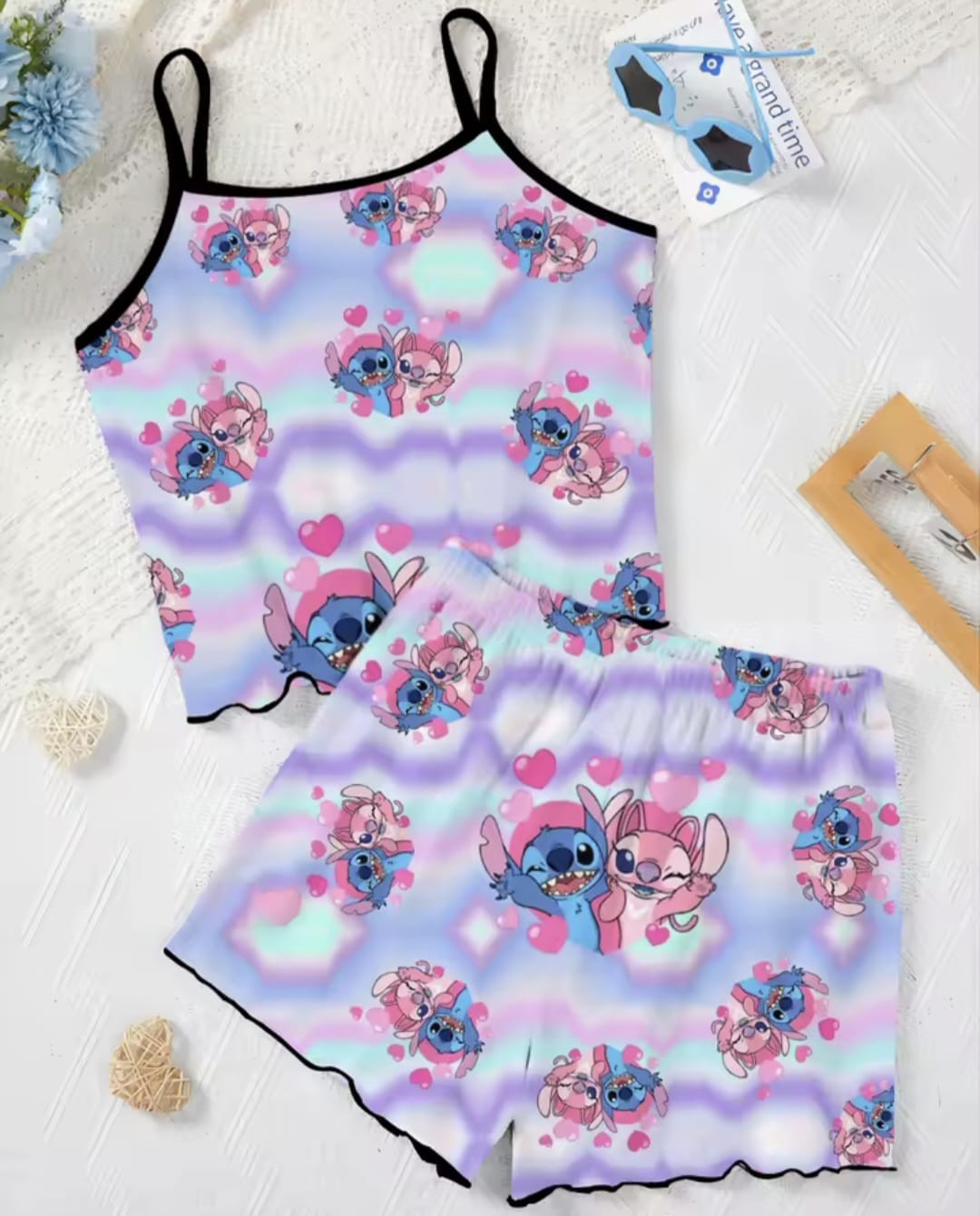 Stitch& Angel Short Set Pyjamas