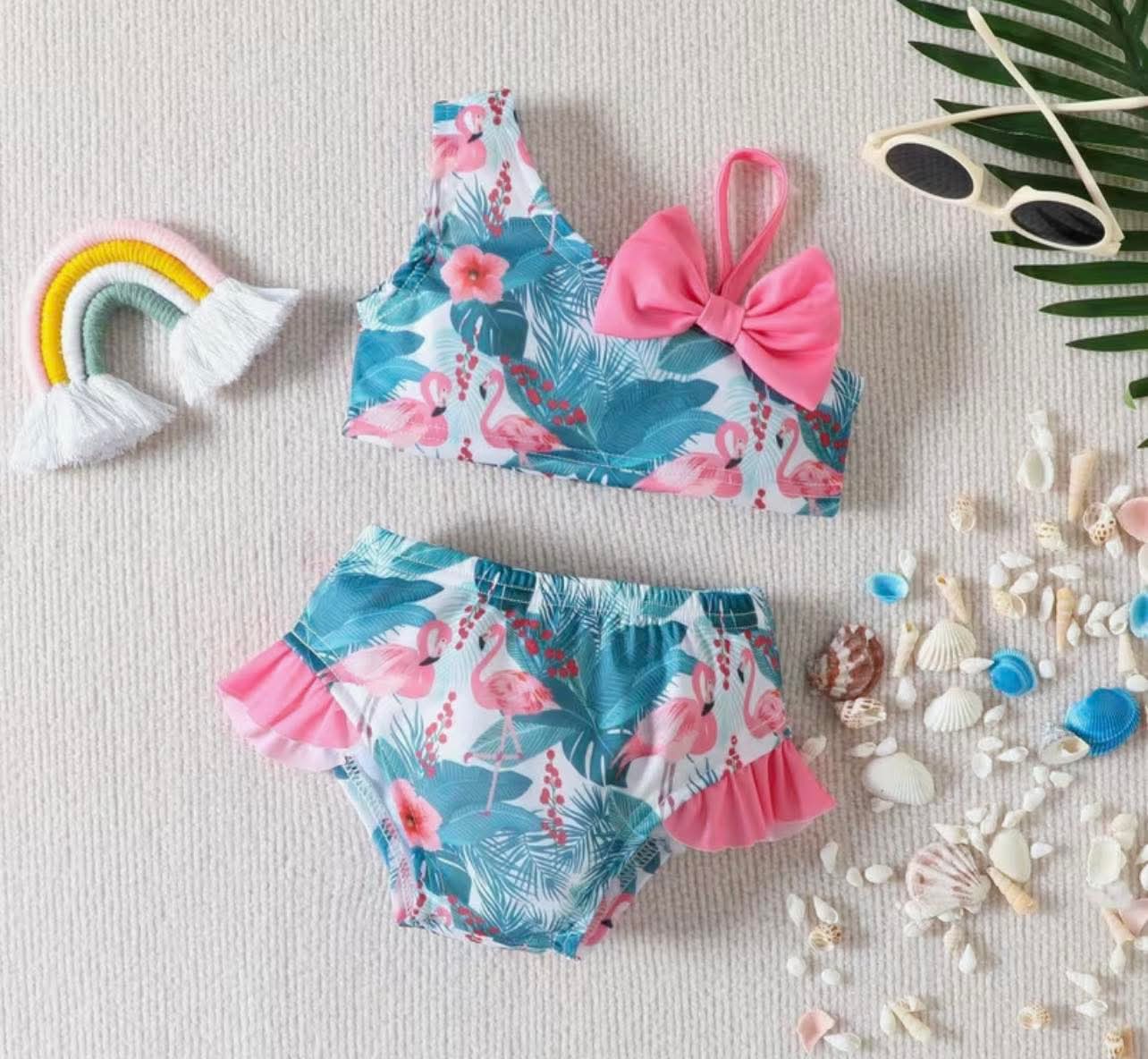 Girls Flamingo Bikini