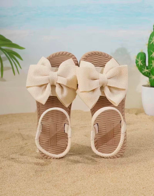 Girls Bow Sandals