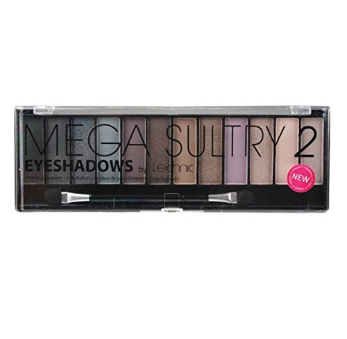 Technic 12 Colour Eyeshadow Palette Mega Sultry 2