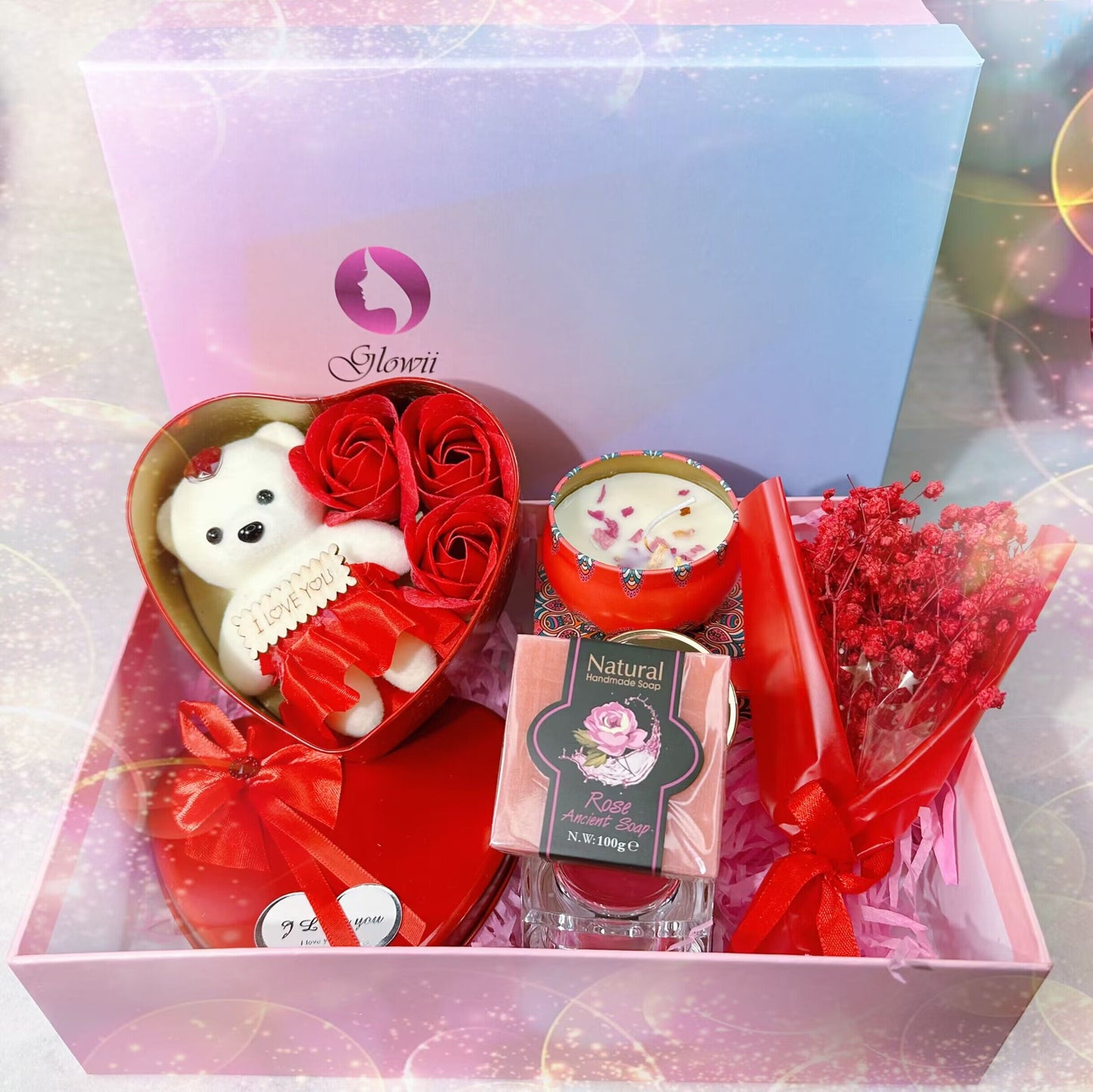 Red Bear Hamper Box