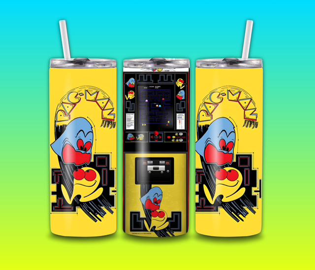 Pac-Man 20oz tumbler