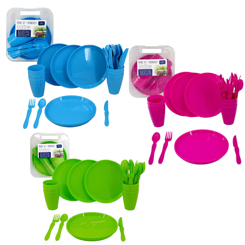 Camping Set For Six 31 PCS