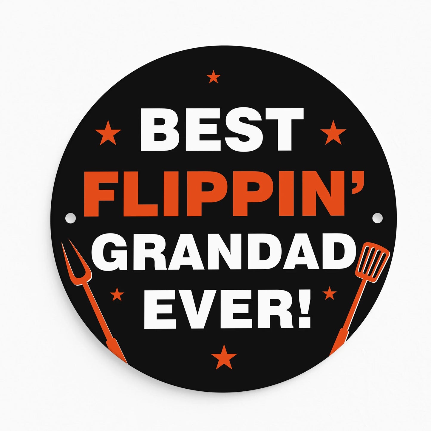 Best Flippin Grandad BBQ Sign