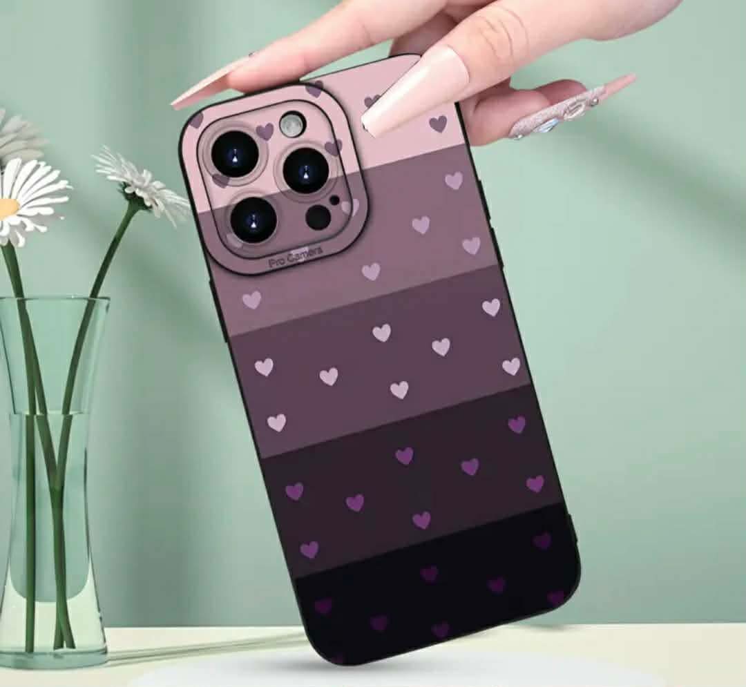 Creative Love Heart Print Iphone Case