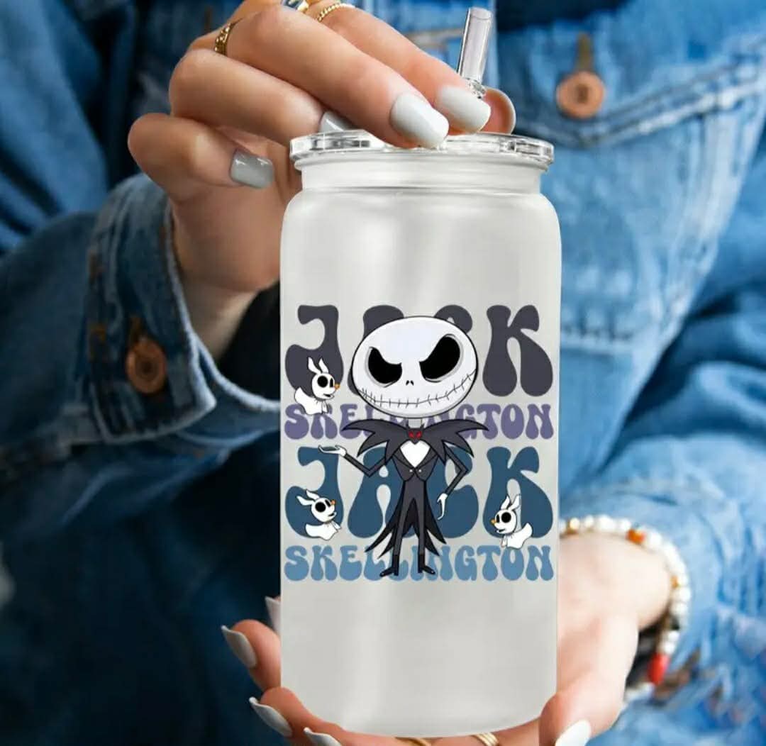 Disney Character Jack Skellington Libby Glass